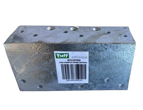 ANGLE CONNECTOR VARIABLE 150X75X50X5 GALV