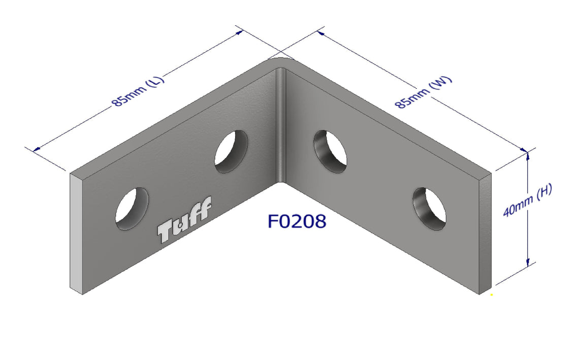 Angle Bracket 100x100x50x5mm Carton of 25