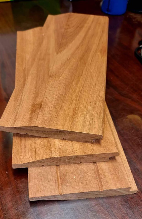134x19 Hardwood Chamfer with 122 Cover Select Grade KD Random Lengths