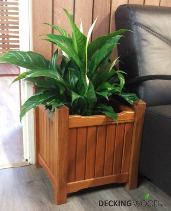CLEARANCE Bangkirai Hardwood Planter Box Available in 2 Sizes - LIMITED STOCK