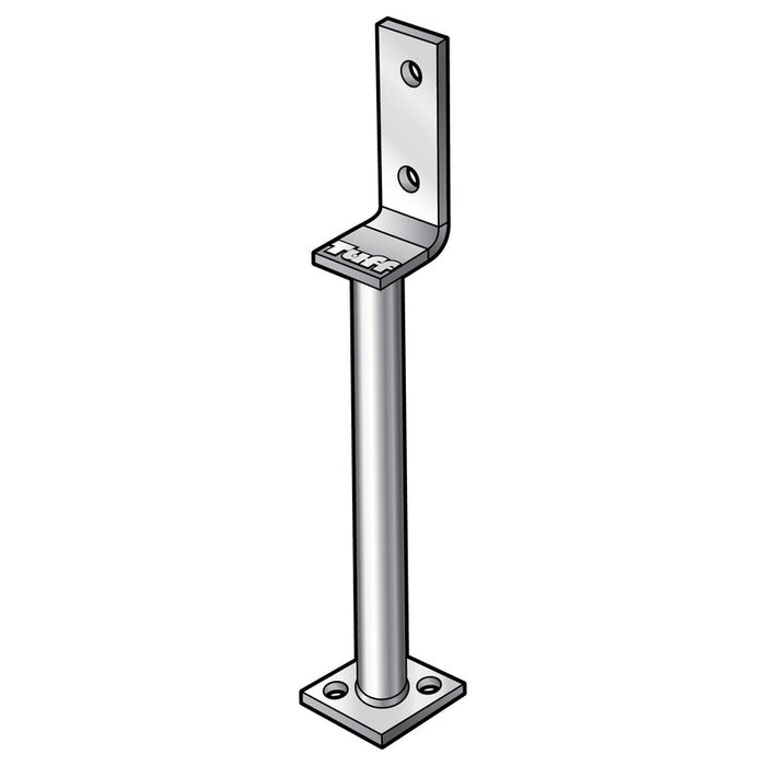 HEAVY DUTY L-STIRRUP 140MM POST SUPPORT ROD STEM 50MMX300MM Carton of 3 and 6