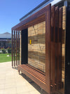 Merbau Handrail and Battens Display
