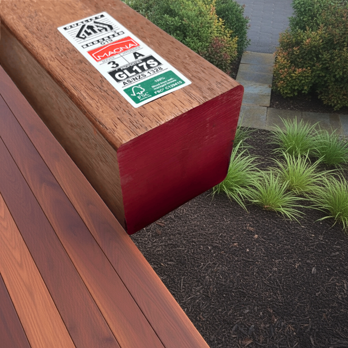 100 x 100mm Post GL17S Merbau Laminated Select Grade DPR KD