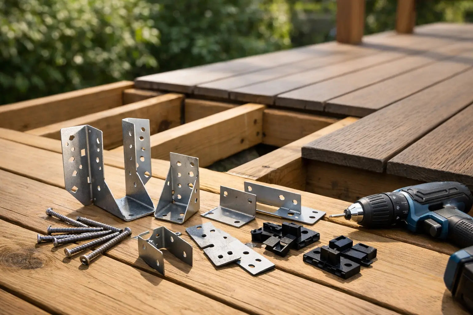 Choosing Decking Connectors and Brackets