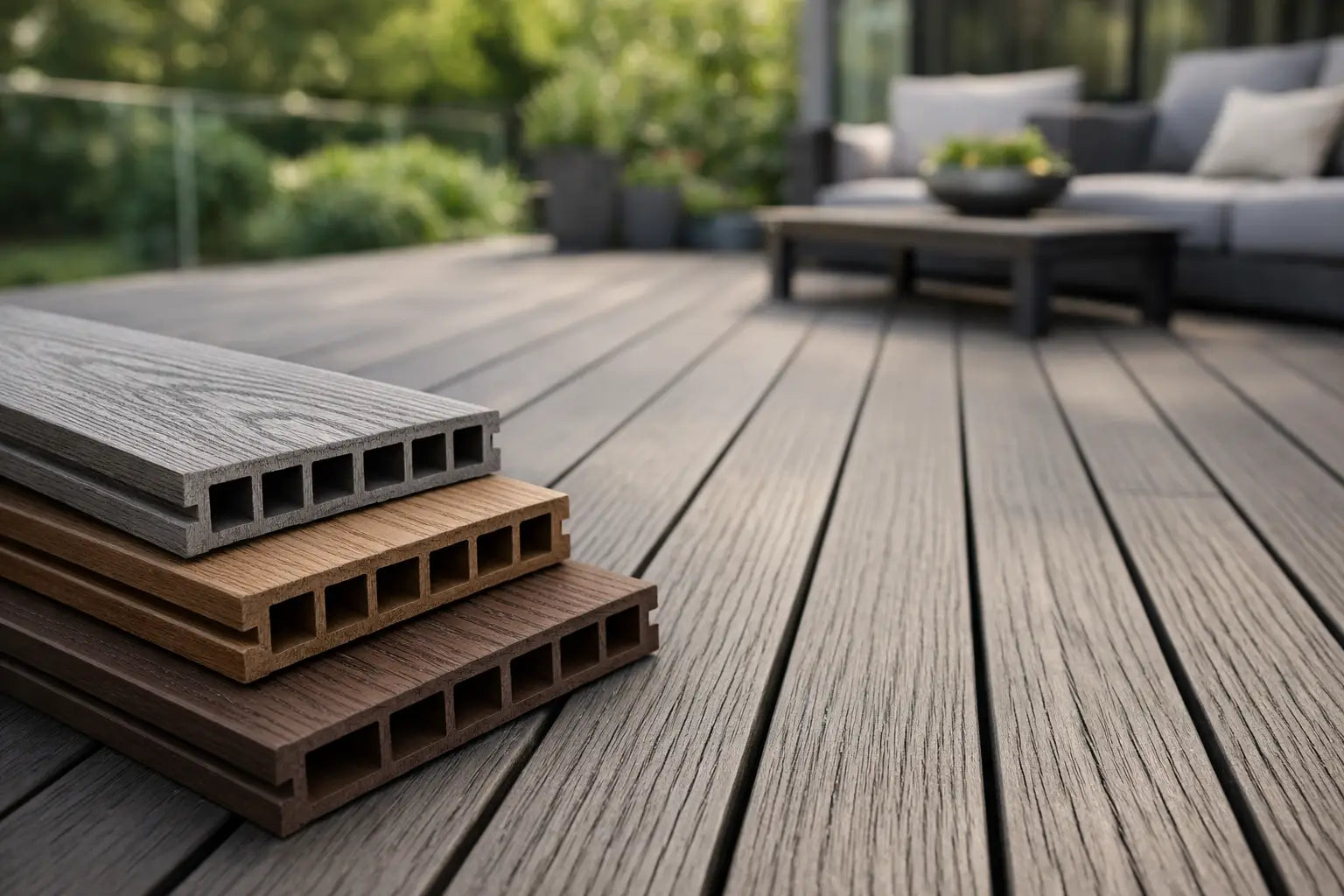 5450x135x25.4mm Composite Decking Boards