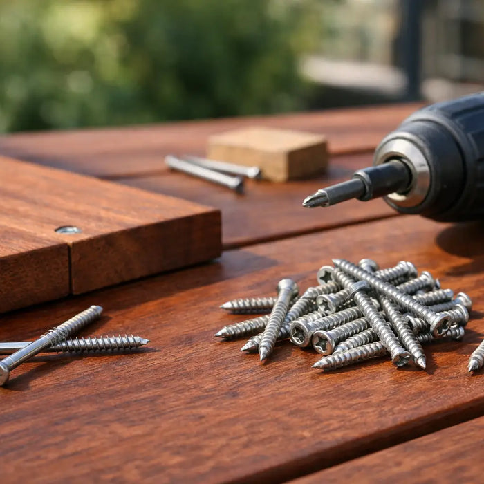 Best Decking Screws for Merbau