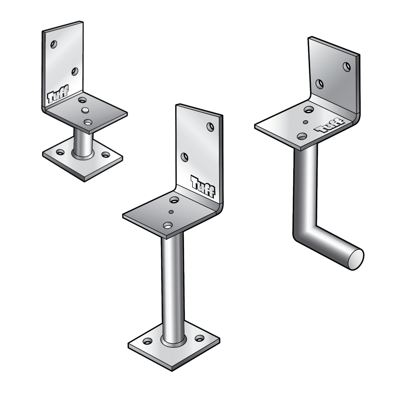 TUFF POST SUPPORTS — Decking Wood QLD