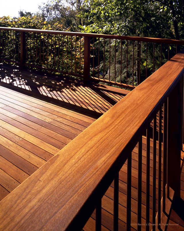 Polished Merbau wood