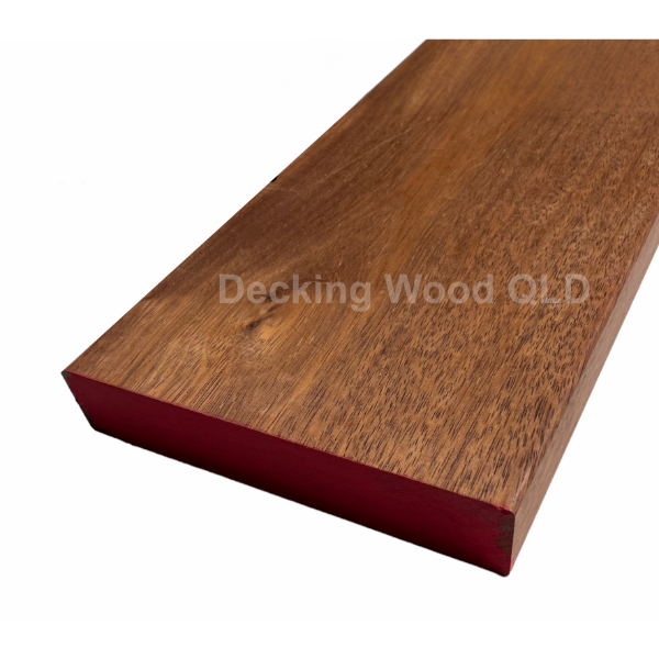 Solid Merbau Timber Merbau 240x45mm Solid Step Tread / Beam – F27 KD — Decking Wood QLD