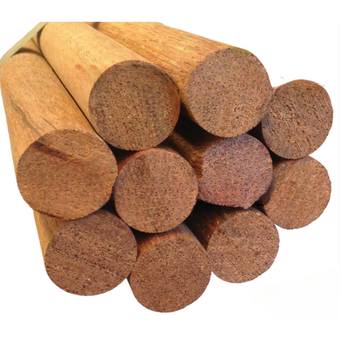 25mm Merbau Solid Dowel 