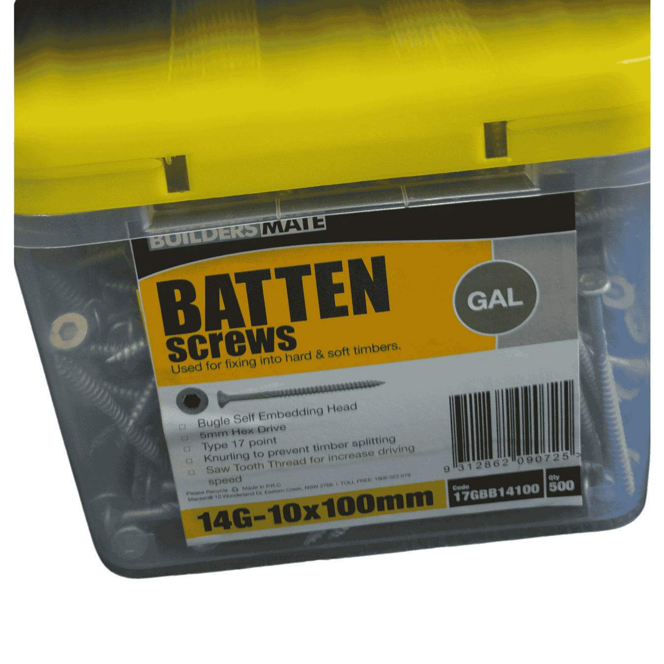 Batten Fasteners FASTENERS — Decking Wood QLD