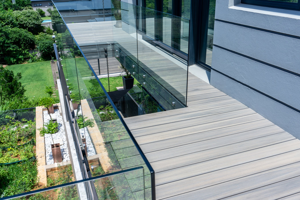 Composite Decking 135x25 Evalast I Series Grooved Carribean Coral 5.4m