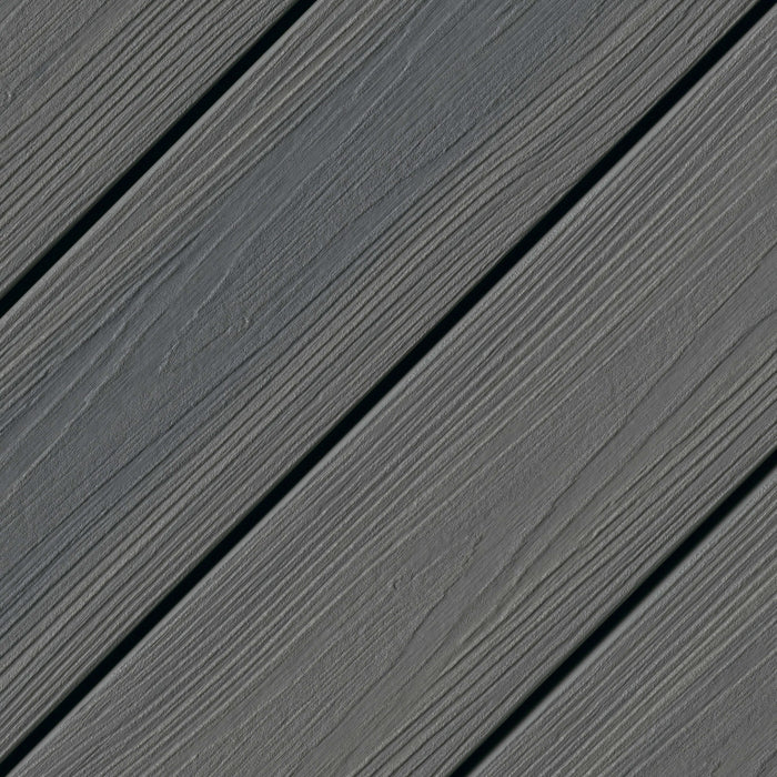 Composite Decking 135x25 Evalast I Series Grooved Concrete Grey  5.4m