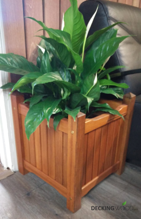 CLEARANCE Bangkirai Hardwood Planter Box Available in 2 Sizes - LIMITED STOCK