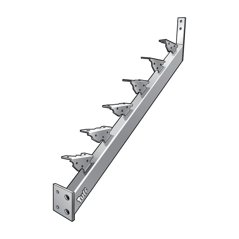 Stair Stringer Landing-to-Landing - 16 Step for a Pair (2 Piece ...