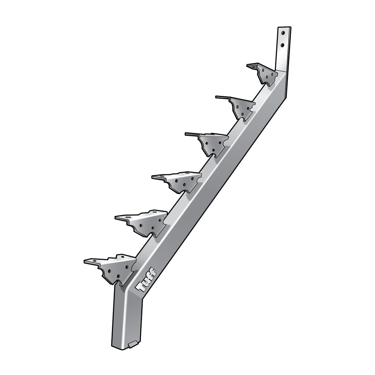 Composite Step Stringer Stair Stringer- 15 Step Hot-Dip Galvanised In-Ground Made in Australia ...