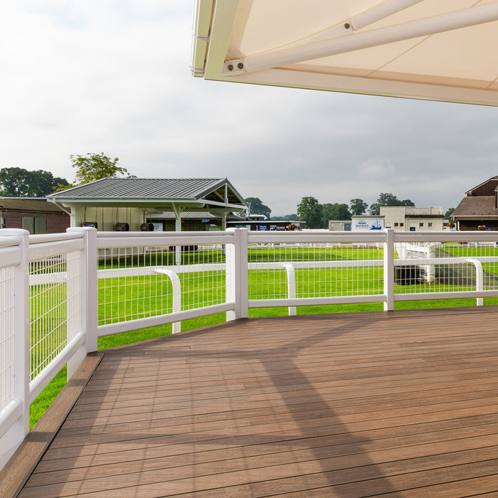 Composite Decking 135x25 Evalast I Series Grooved Spanish Saffron 5.4m