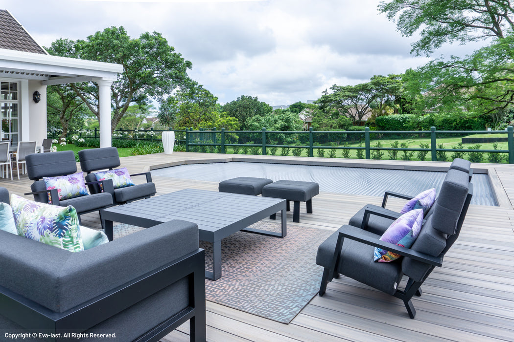 Composite Decking 135x25 Evalast I Series Grooved Carribean Coral 5.4m