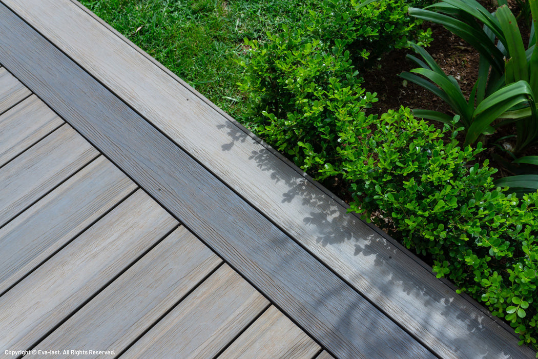 Composite Decking 135x25 Evalast I Series Grooved Carribean Coral 5.4m