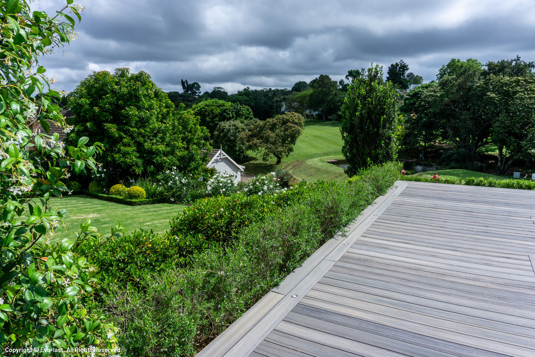 Composite Decking 135x25 Evalast I Series Grooved Carribean Coral 5.4m