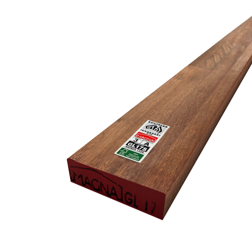 140x42 Merbau Laminated GL17S Structural Beam | Handrail