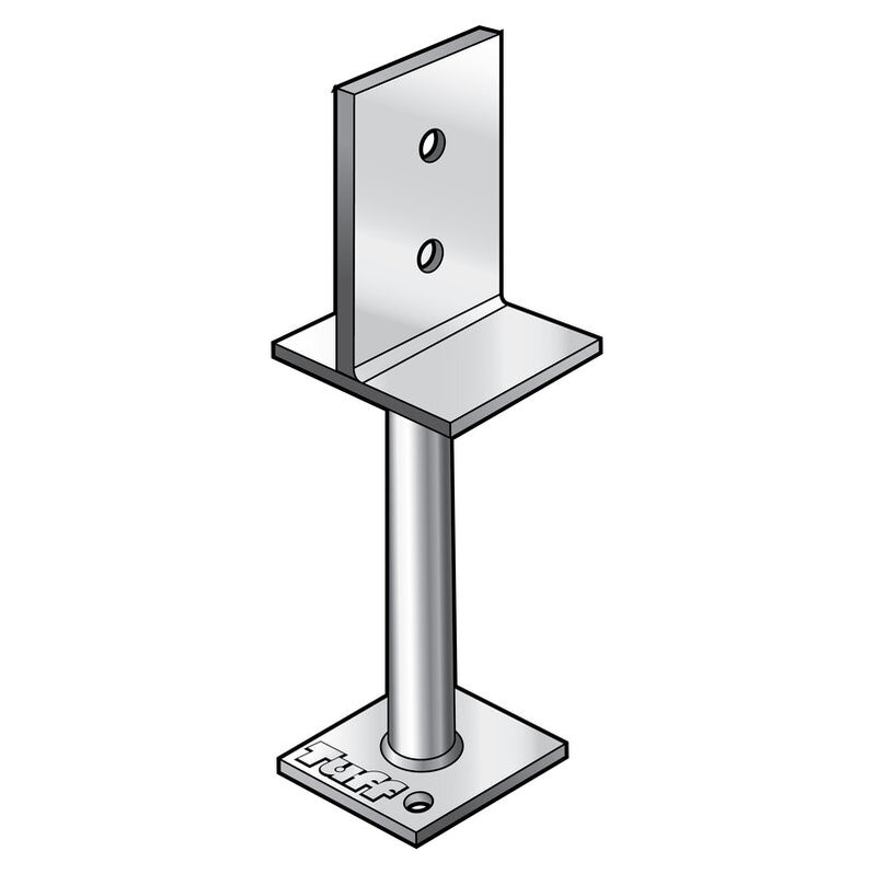 90x450 T-Blade Post Support 316 Stainless Steel Carton of 2 — Decking ...